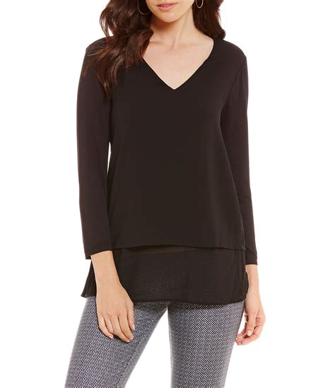 dillards michael kors womens tops
